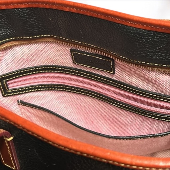 Deal❄️❄️❄️❄️Dooney & Bourque Pebbled Leather Tote🦃🦃🦃 - Picture 2 of 3